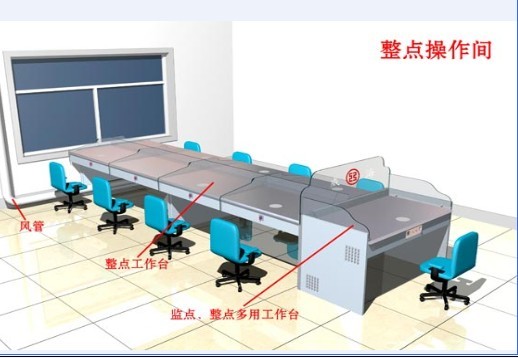 家德恆遠吸塵式點鈔工作檯