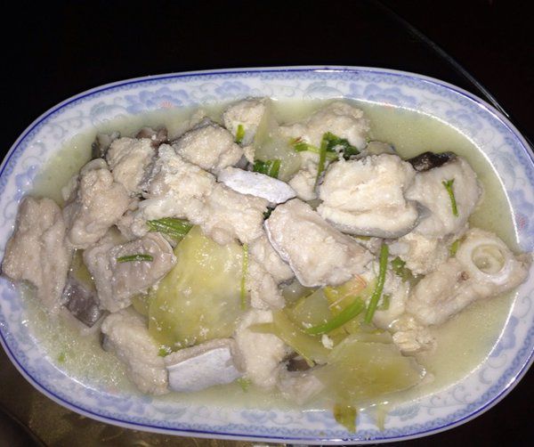 鹹菜鰻魚湯