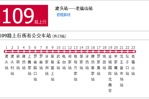 南昌公交109路