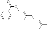 (E)-3,7-二甲基-2,6-辛二烯-1-醇苯甲酸酯