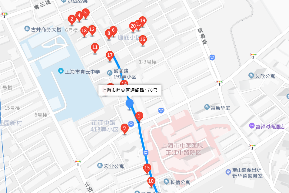 通閣路178號