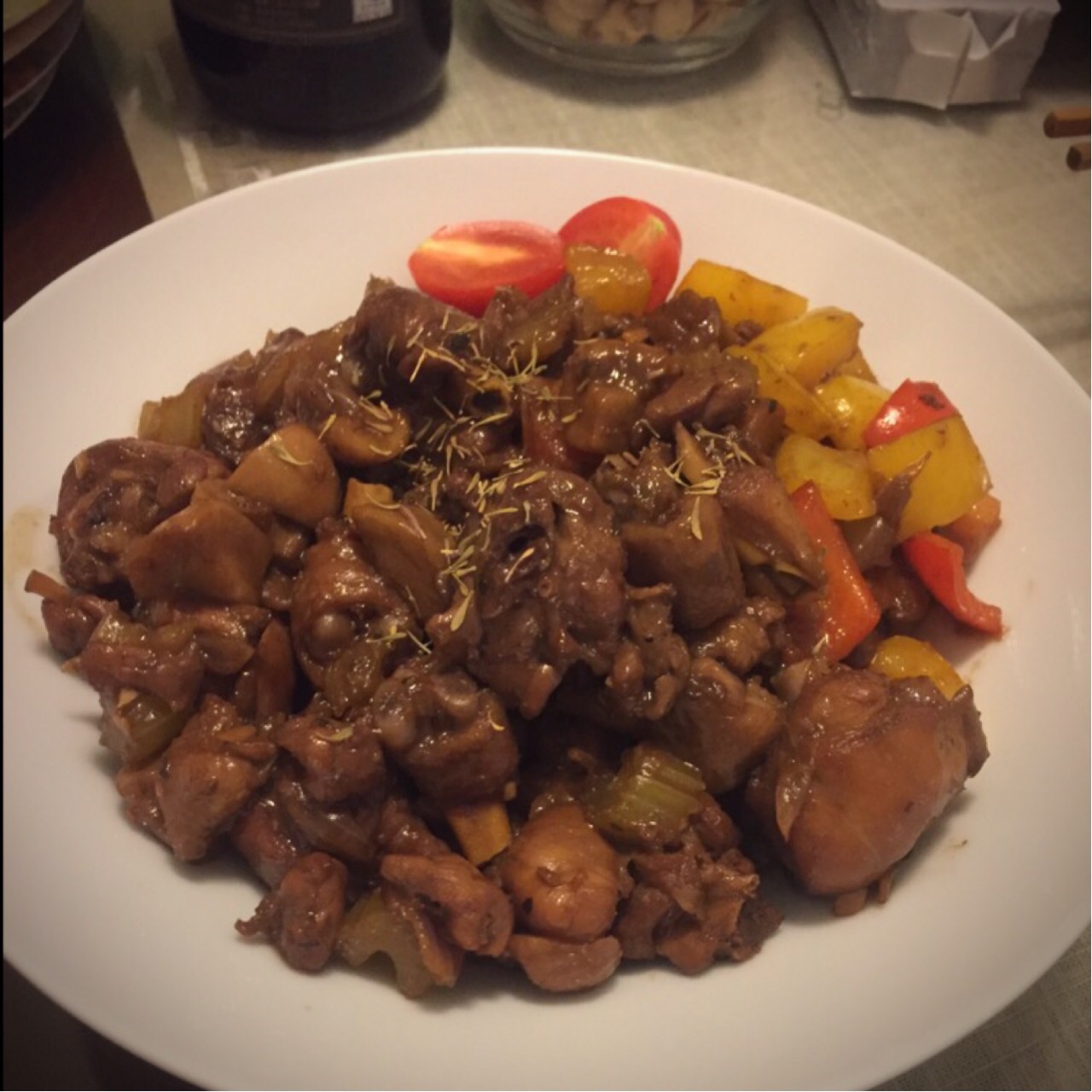 紅酒雞肉丼