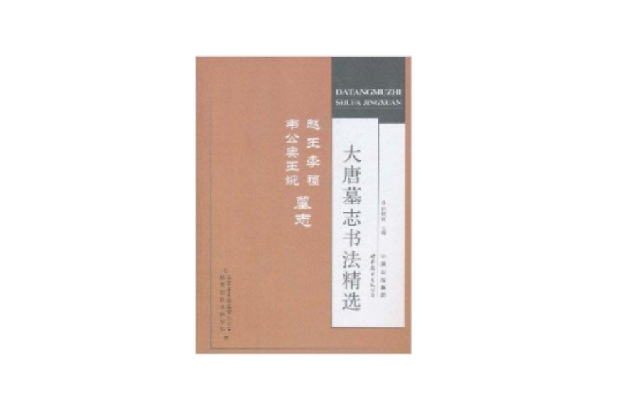 大唐墓誌書法精選：趙王李福·韋公妻王婉墓(大唐墓誌書法精選趙王李福韋公妻王婉墓誌)