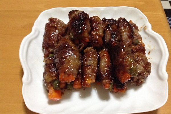 川香牛肉卷