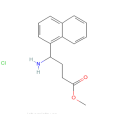 4-氨基-4-萘-1-基丁酸甲酯鹽酸鹽