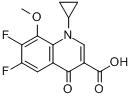 1-環丙基-6,7-二氟-1,4-二氫-8-甲氧基-4-氧代-3-喹啉羧酸