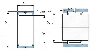 INA軸承RNA6902軸承參考圖