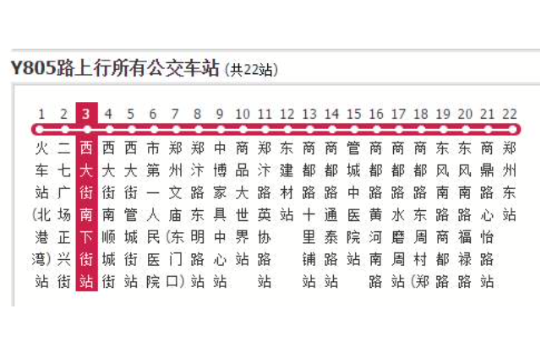 鄭州公交Y805路