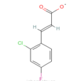 2-氯-4-氟肉桂酸