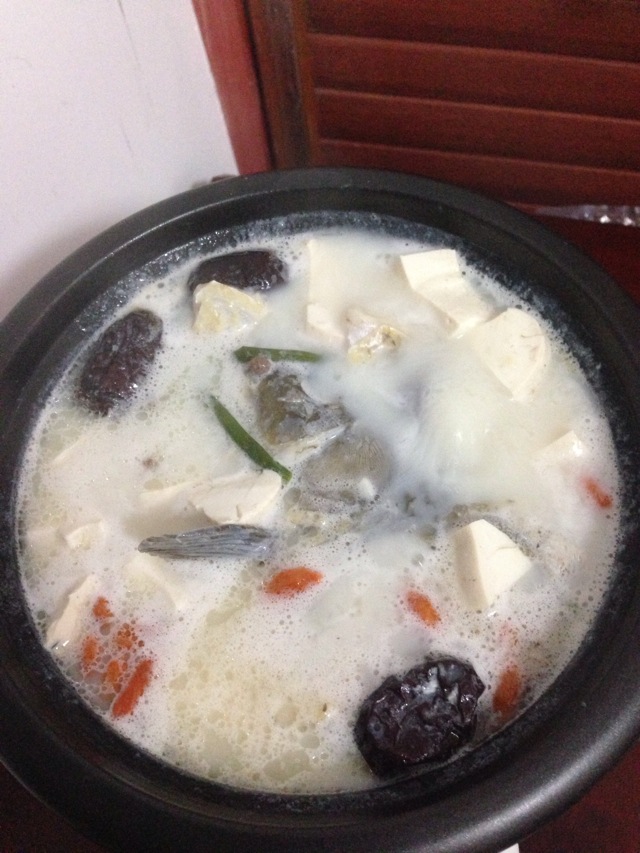 玉米豆腐魚湯