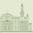韃靼清真寺平面圖