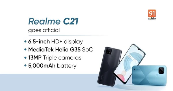 realme C21