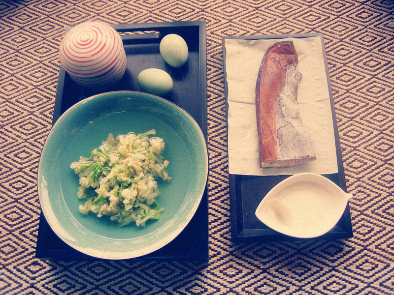 臘汁花菜飯