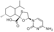 5-（4-氨基-2-氧代-2H-嘧啶-1-基）-[1,3]1,3-氧硫雜環戊-2-甲酸孟酯