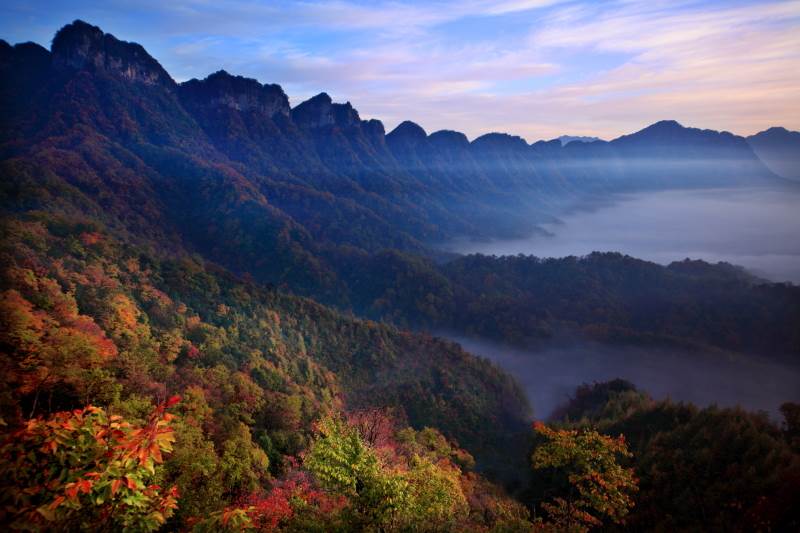 南江縣光霧山景區