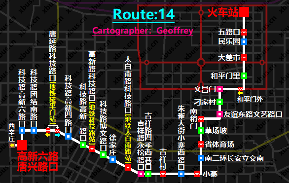 西安公交14路