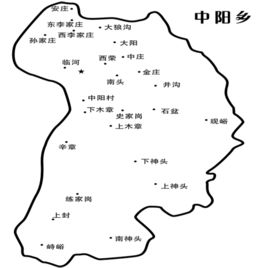 山西忻州市原平市中陽鄉西榮村地圖