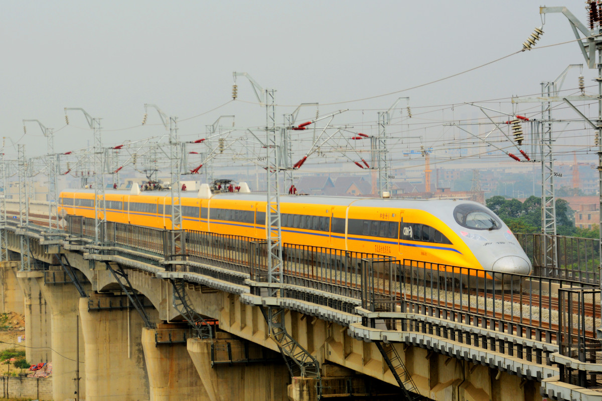 和諧號CRH380AJ-0203電力動車組