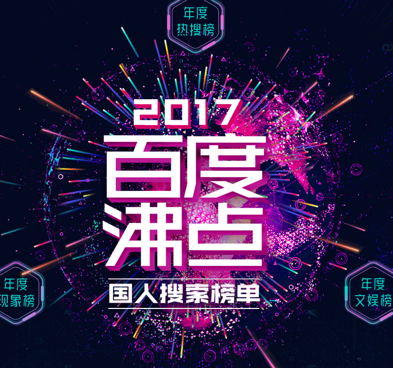 2017百度沸點