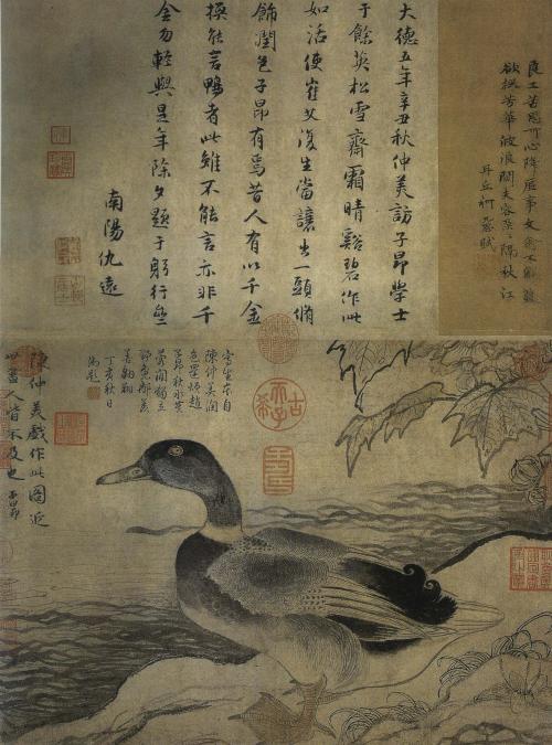 溪鳧圖