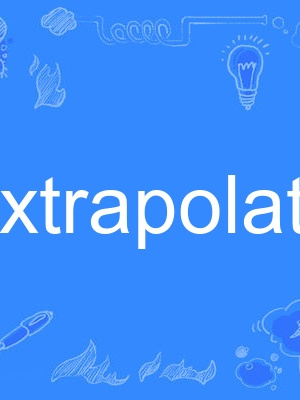 extrapolate