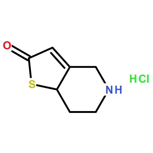 2-氧代-2,4,5,6,7,7A-六氫噻吩並[3,2-C]吡啶鹽酸鹽