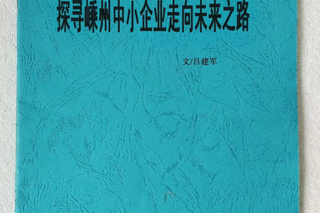 探尋嵊州中小企業走向未來之路