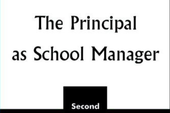 The Principal as School Manager