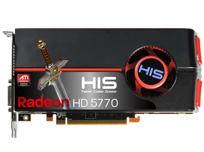 HIS HD 5770 1GB (128bit) GDDR5