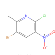 2-氯-3-硝基-5-溴-6-甲基吡啶