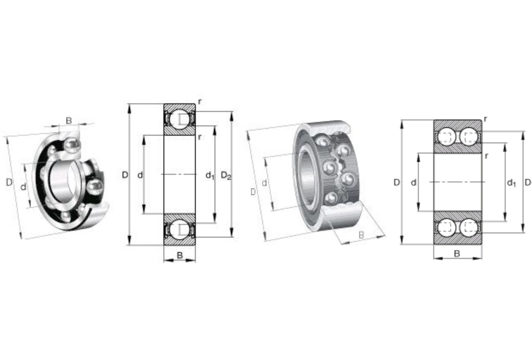 SKF 6300-2ZN軸承