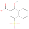4-氟磺醯基-1-羥基-2-萘甲酸