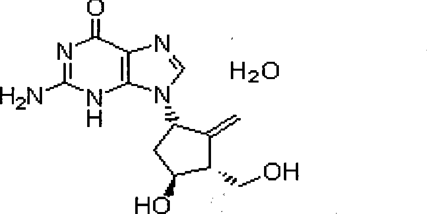 一種恩替卡韋一水合物的工業化生產工藝