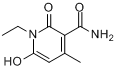 1-乙基-1,2-二氫-6-羥基-4-甲基-2-氧代-3-吡啶甲醯胺