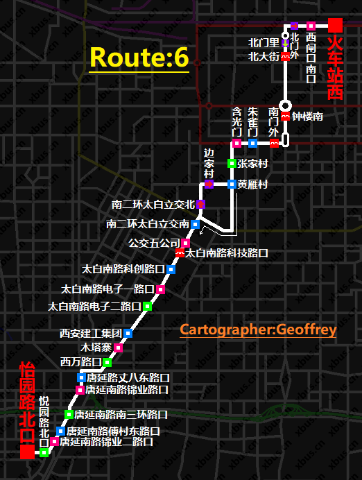 西安公交6路