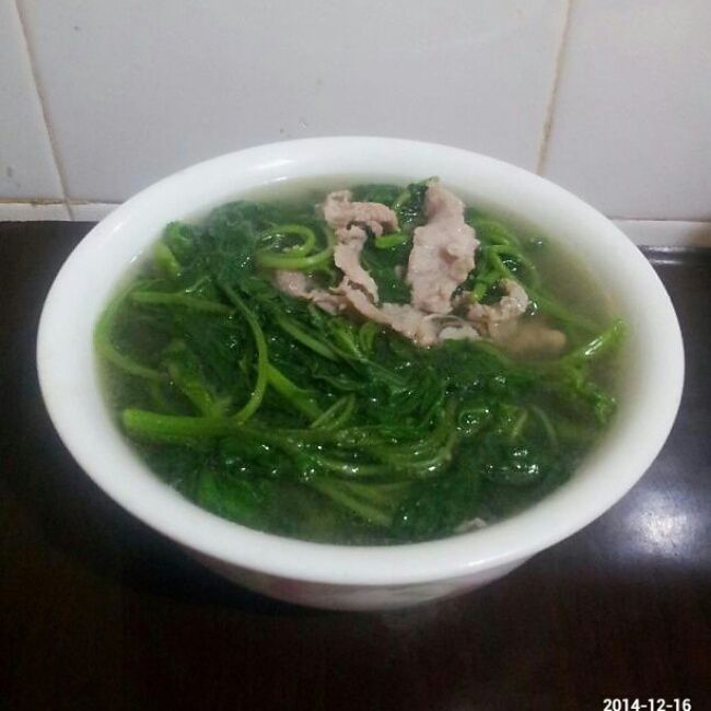 百花菜瘦肉湯