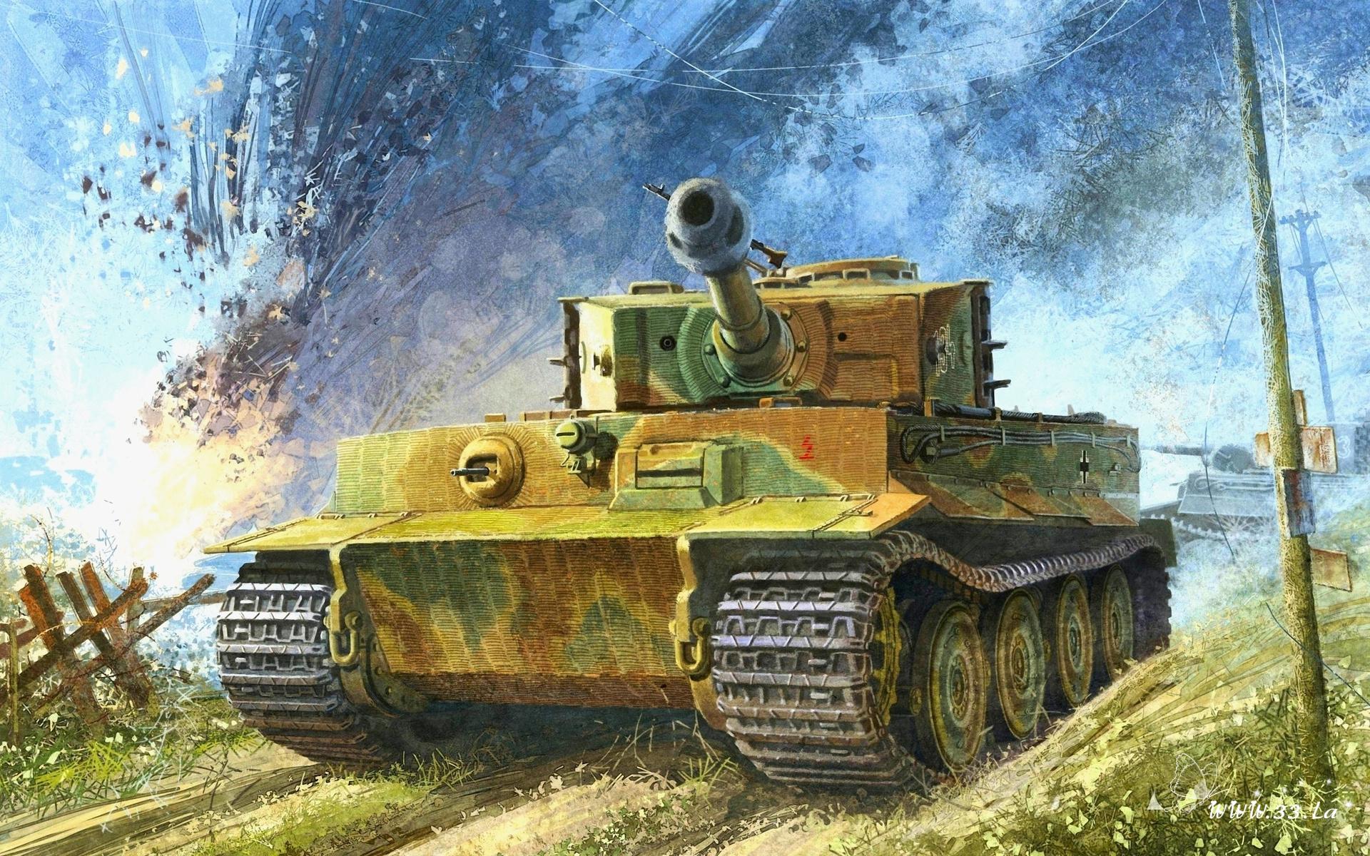 虎式重型坦克(tiger（虎式重型坦克）)