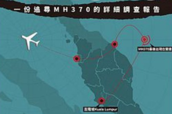 被消失的MH370