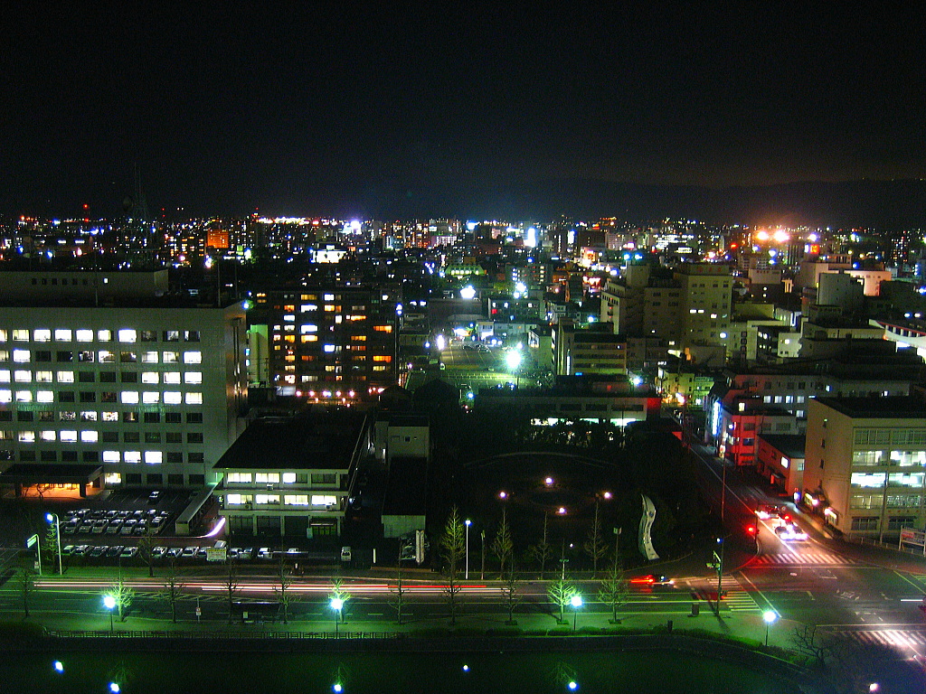 佐賀縣首府夜景圖1