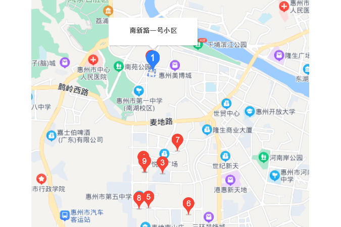 麥地南路1號