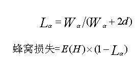 通道損失和蜂窩損失