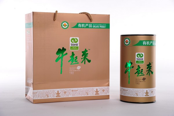 天利牛起來牛蒡茶：金牛起來