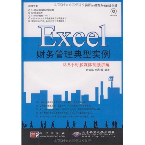 Excel財務管理典型實例