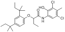 4,6-二氯-5-甲基-2-（2\x27,4\x27-二特戊基苯氧基異丁醯胺基）苯酚