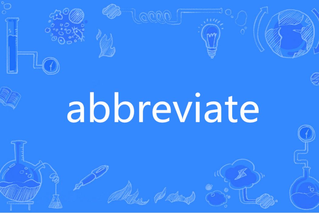 abbreviate