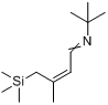 3-三甲基甲矽烷甲基-N-叔丁基巴豆亞胺醛