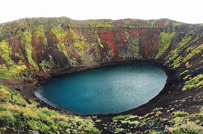 上峪村火山口