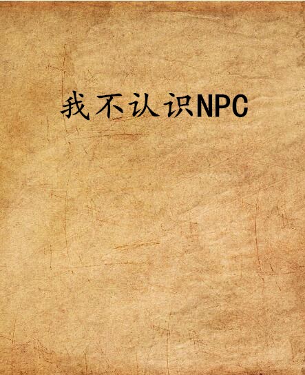 我不認識NPC