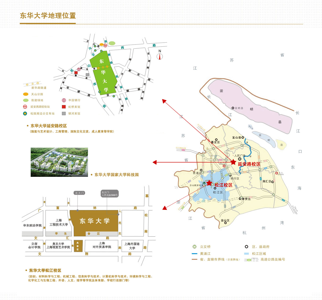 東華大學校區概覽