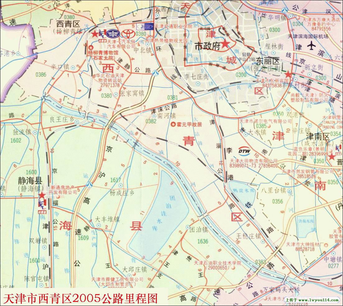 西青區地圖